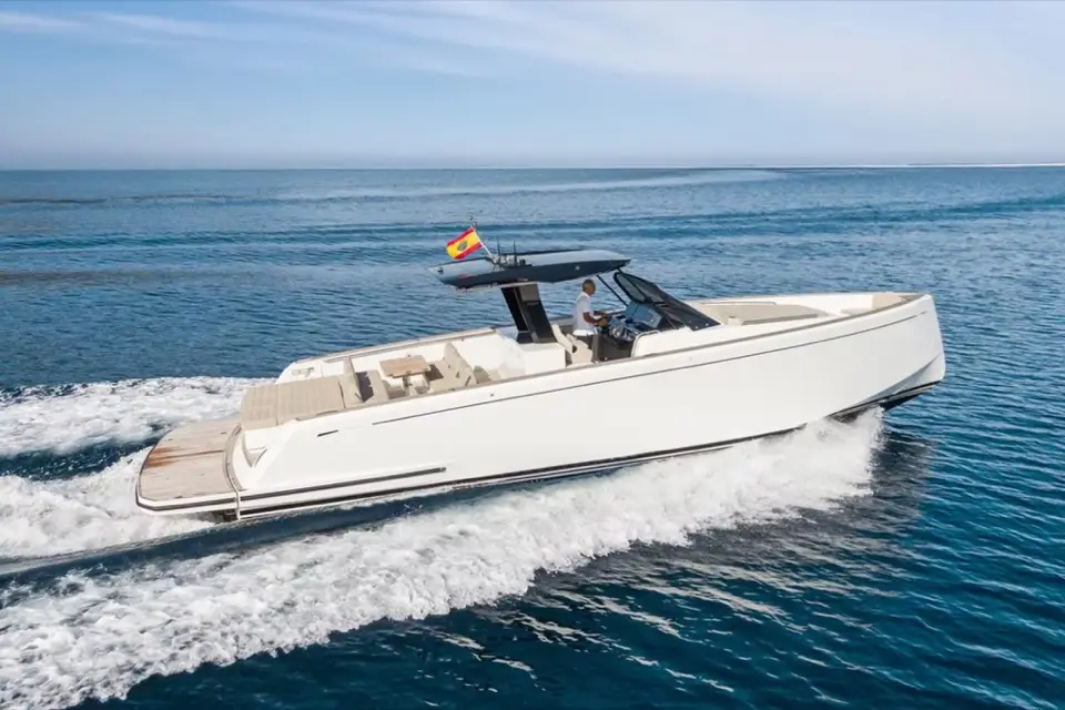 Luxury yacht in Ibiza